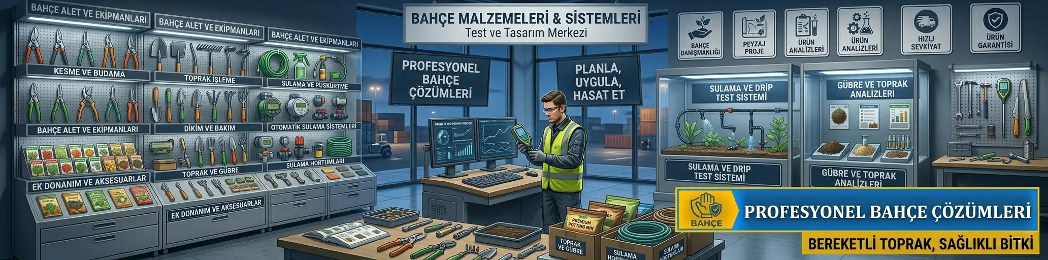 Bahçe Malzemeleri ve Bakım Ekipmanları - Nalburca