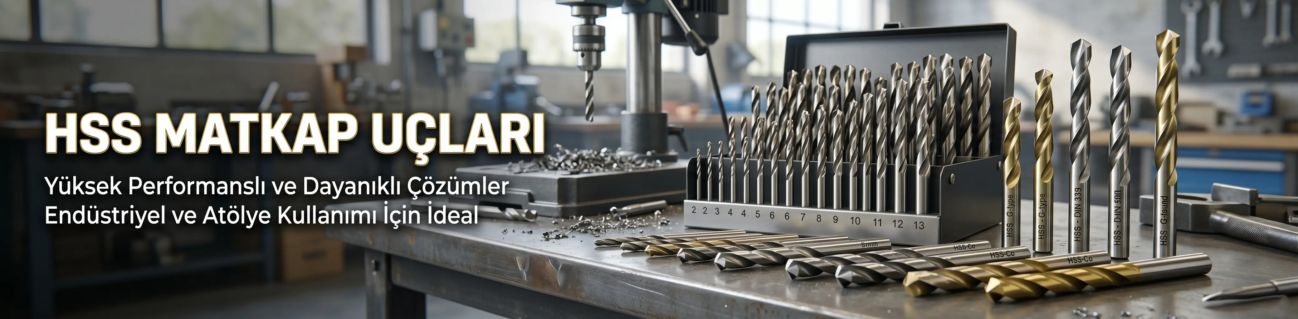 HSS Matkap Uçları metal ve sac delme ucu kategorisi Nalburca