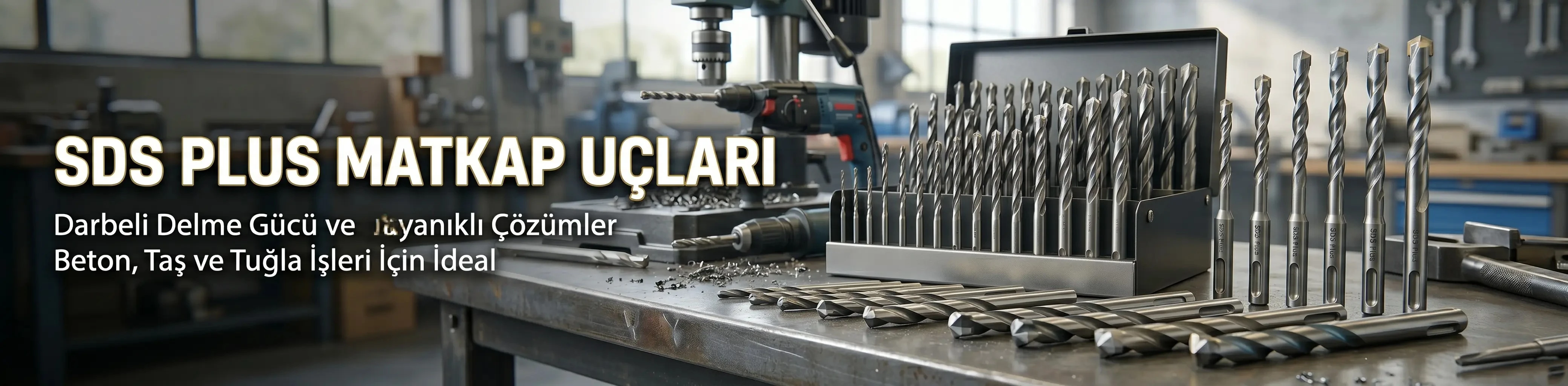 SDS Plus Matkap Uçları beton ve duvar delme ucu kategorisi Nalburca