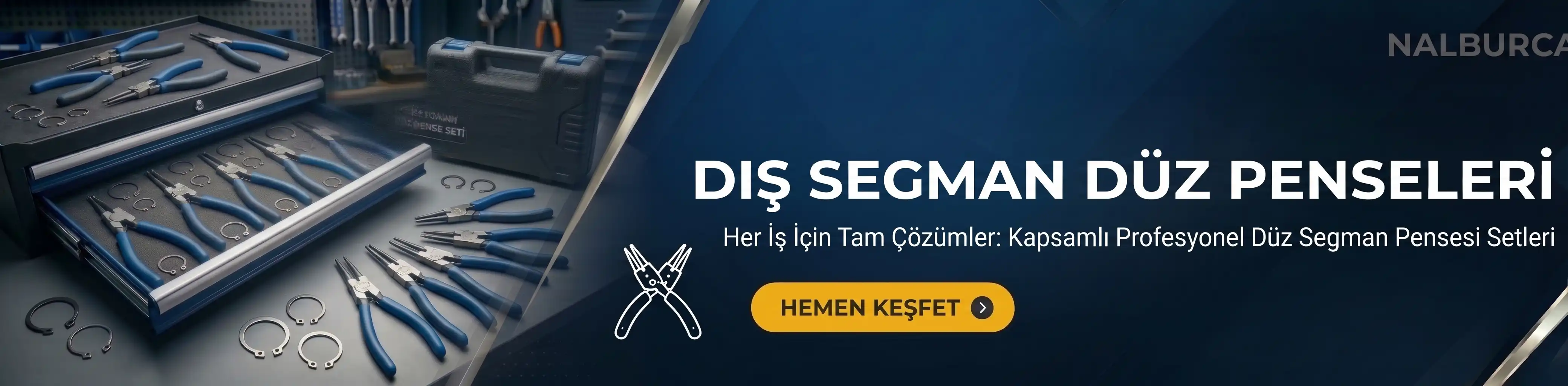 Düz Dış Segman Penseleri