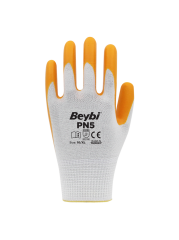 Beybi PN5 Polyester Örme Nitril Eldiven