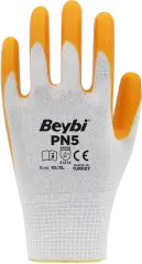 Beybi PN5 Polyester Örme Nitril Eldiven