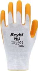 PN2 Polyester Örme Nitril Eldiven