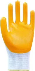 PN10 Polyester Örme Nitril Eldiven