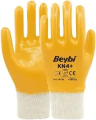 KN4+ Pamuk Nitril Eldiven