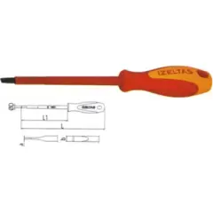 İzeltaş İzoleli Düz Tornavida 6.5x150 mm