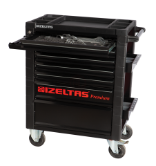 İzeltaş Premium Serisi Takım Dolabı 7 Çekmece Dolu 242 Parça