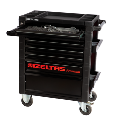 İzeltaş Premium Serisi Takım Dolabı 7 Çekmece Dolu 242 Parça