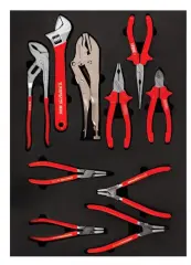 İzeltaş Elite Seri Takım Dolabı 7 Çekmece 139 Parça