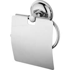 Tuvalet Kağıtlığı Kapaklı Krom