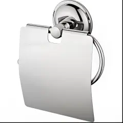 Tuvalet Kağıtlığı Kapaklı Krom - Şık ve Dayanıklı Banyo Aksesuarı
