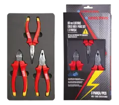 1000V İzoleli Pense Seti 3 Parça İzeltaş