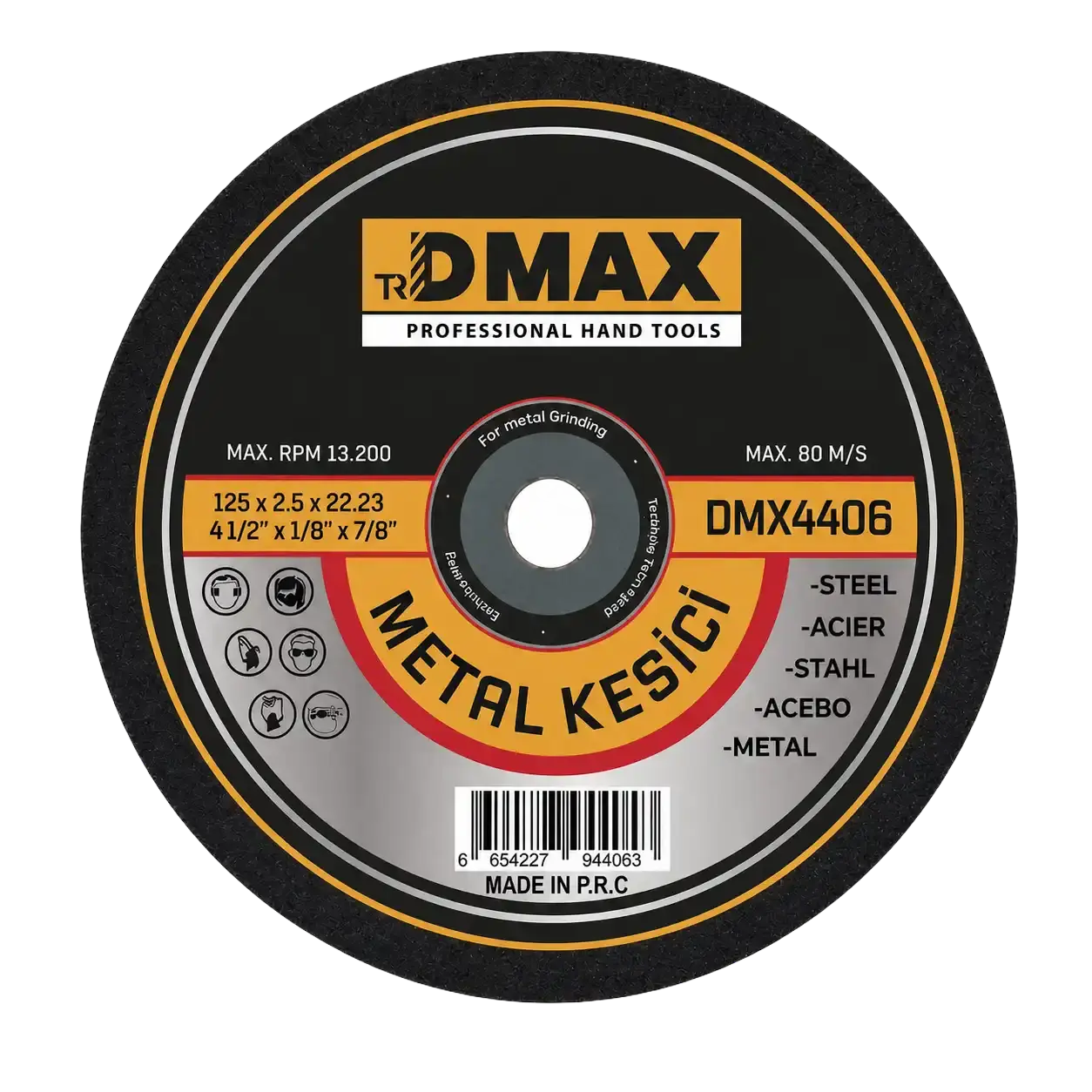 Metal Kesici Taş 180 mm x 3 mm DMAX