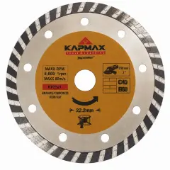 KAPMAX Granit Mermer Kesici Taş 180 mm