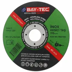 Bay-Tec İnoks Kesici Taş