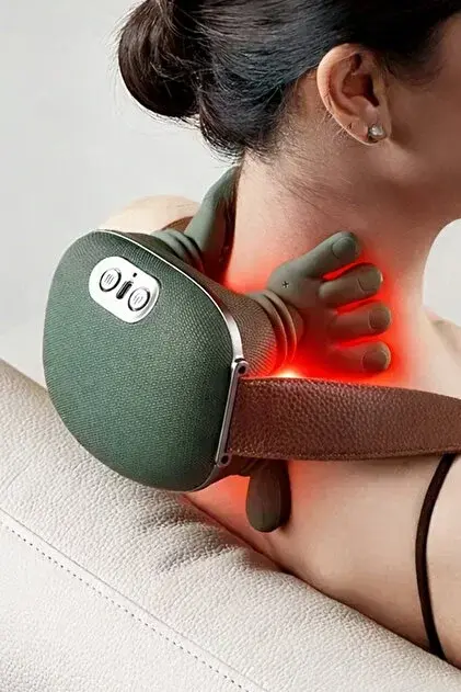 ROBO Ovmalı,Isıtıcılı İnsan Eli Şeklinde şarjlı Masaj Aleti